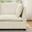 Canapé modulaire Comfy Cloud Couch 4 places avec 2 repose-pieds, canapé-lit en chenille et siège profond avec coussins décoratifs pour le salon-1105902524-1105902525