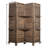Ventimiglia Rustic Shutter 4-panel Room Divider W/ Shelve-1927260066-1931105635