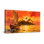 Nautique et plage, voilier, coucher de soleil, île tropicale, palmiers, océan, vagues, ciel
