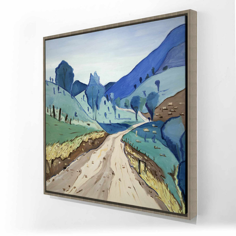 Toile de Toscane, paysages de montagnes, toile de fond - décor