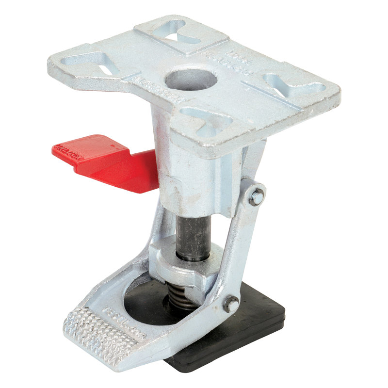 Floor Lock, 11.5" H x 6.69" W x 6.5" D, White