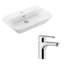 Edge 25.4'' L Bathroom Sink