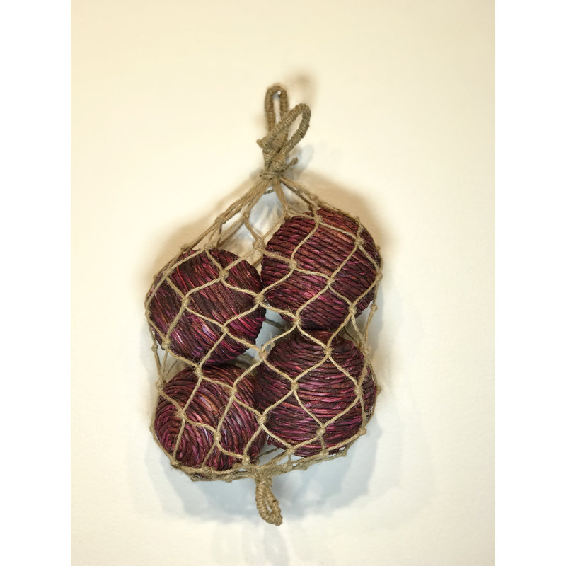 Ensemble de bourre 4 vase Amatista, Framboise