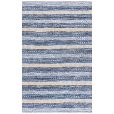 Lynndyl 976 Area Rug In Navy / Ivory