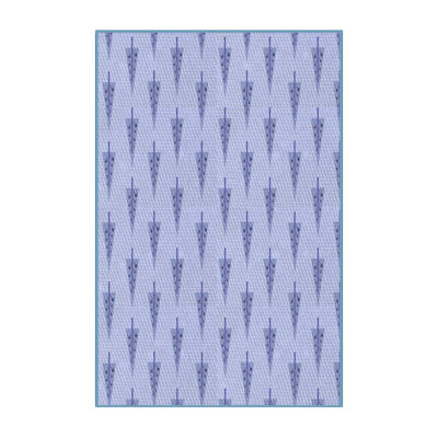 Tapis 100% à motif lavable à la machine 2989
