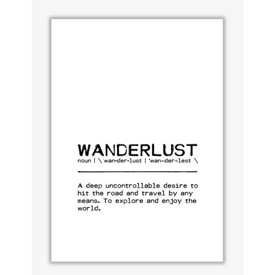 Wanderlust Desire - Print