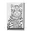 «Miaow» par Hello Angel, art mural sur toile, 18 po x 26 po-101648824