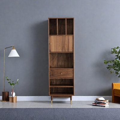 Large capacity furniture storage bookcase