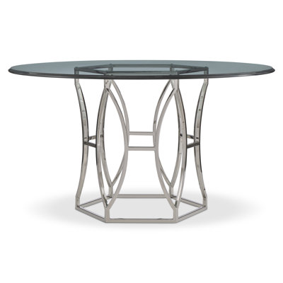 Round Glass Dining Table