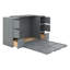  Lit escamotable Lu avec tiroirs, armoires et ports USB-539588551-539588550