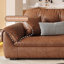Canapé modulaire brun en cuir véritable-1695808423-1695808422
