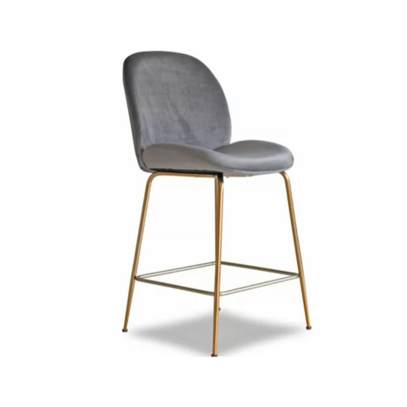 Tabouret Lotus, Gris