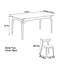 Table de salle à manger Mid-Century-1836602460-1836602456
