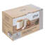 2-Jar Free-Standing Food Container Jar Set with Lids and Spoons
