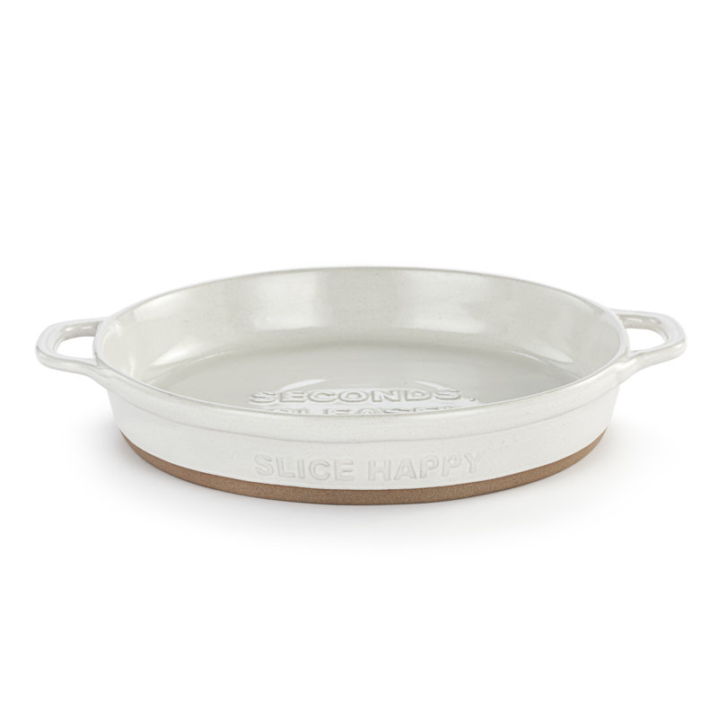 Gather 'Round Pie Dish - 11.5In, White