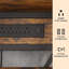 Solid Wood 77.47cm H Media Shelves