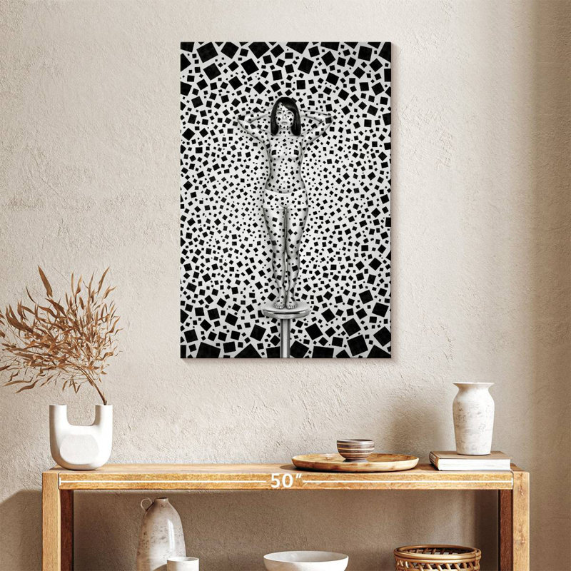 Senne Less Is More Illusion, 36" H x 24" W