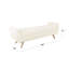 Banc de rangement rembourré Amsi-753005872