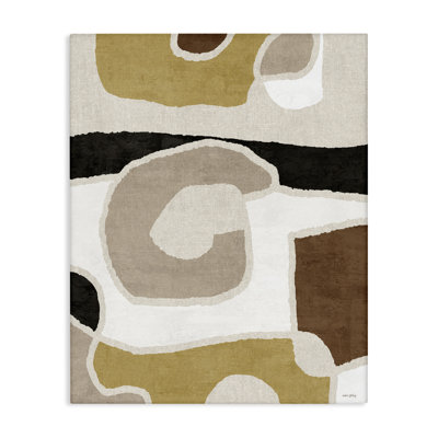Earthy Boho Geometrics Canvas, design par Amber Sterling