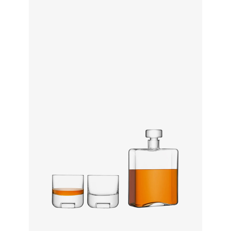 Cask Glass 3 - Piece Beverage Serving Set
