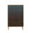 Stylish Multi-Purpose Cabinet, Sonoma Oak Finish, 31.5 x 50.0 x 14.2 inches | 100% Melamine Coated Particle Board, 0.7 inches Thick | Hornbeam Legs, Metal & Rope Handles, UV Coating, Wall-Mountable, Modern Design, Additional Storage
