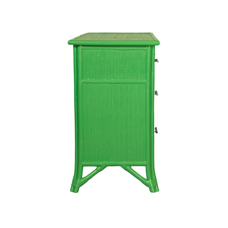 Bermuda 6 - Drawer Dresser, Bright Green