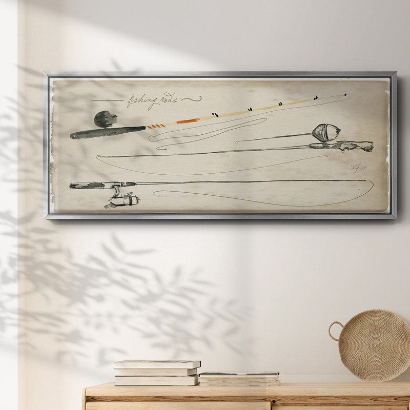 Tackle Box Collection D- Framed Canvas