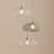 2 transparents, 1 gris