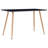 Cappe Metal Base Dining Table-1613393908