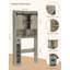 Over The Toilet Storage