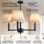 Costa Iron 3-Light Chandelier-2121836252