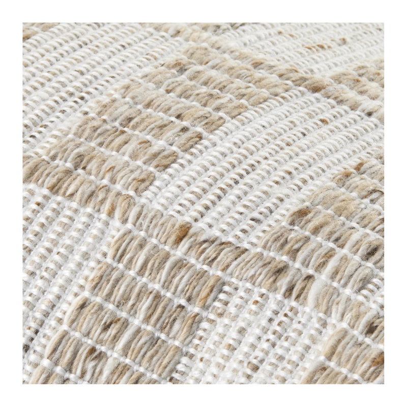 Housse de coussin décoratif intérieur / extérieur Galey Alix x Livabliss Katalina, H 18 po x l 18 po, Tanné
