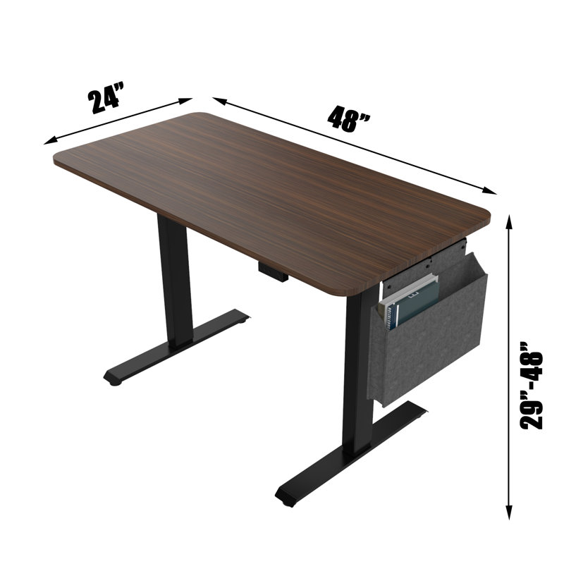 Emily-Sue Adjustable U-Shaped Metal Base Desk Shell