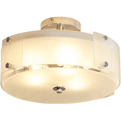 Carillon Glass Semi Flush Mount