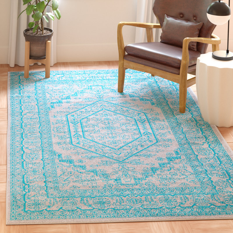 Alisa Performance Oriental Rug, Rectangle 5'1" x 7'6"