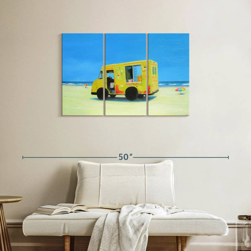 Gillard Ice Cream Truck, 24" H x 38" W