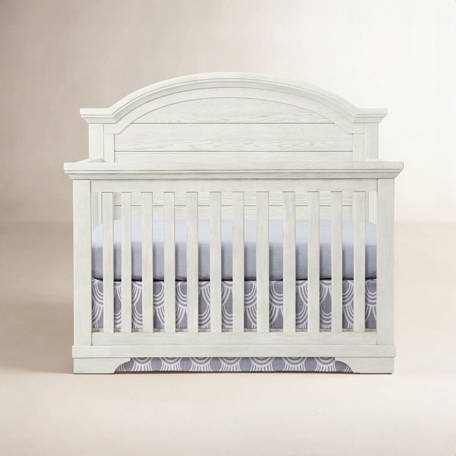 Danbury 4 -in-1 Convertible Crib, White Dove