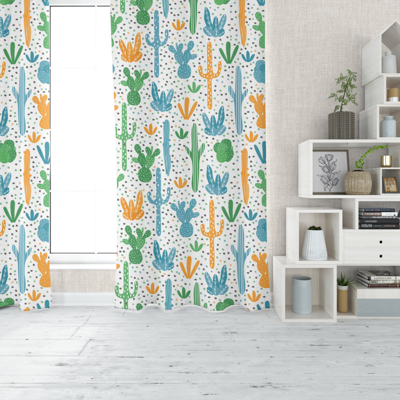 Jessy Room Darkening Curtain, 56" W x 78" L