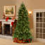 90' H Lighted Artificial Spruce Christmas Tree