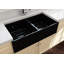 Évier de cuisine à double cuve 36 po x l 19 po avec accessoires-61605180