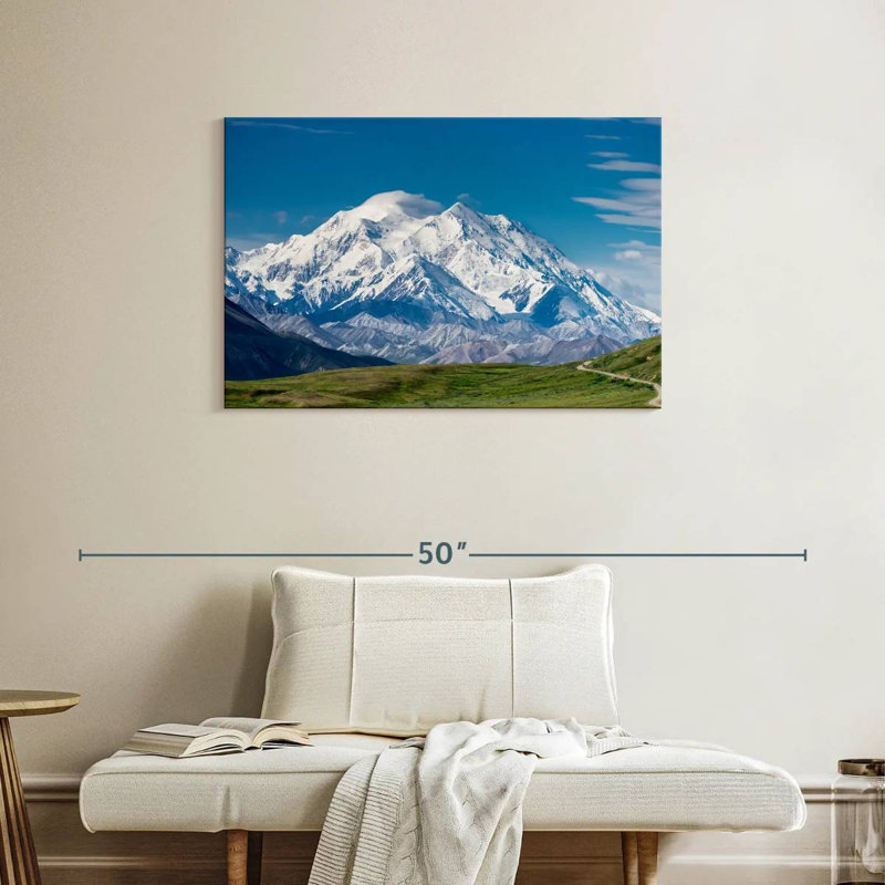 Alvord Mount McKinley Denali, 24" H x 36" W