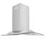 30" KN 400 CFM Convertible Wall Mount Range Hood in Brushed Stainless Steel-141569878