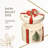 Spode Christmas Tree Gift Box Figurine - Holiday Trinket Holder, Tree Motif with Holly Accents, Seasonal Keepsake Box - 4-Inch Earthenware Mini Storage Ornament for Decor & Gifting (Small)-34349727-34349730