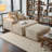 Upholstered Single Sofa Chair With Ottoman – Modern Accent For Living Room Or Bedroom