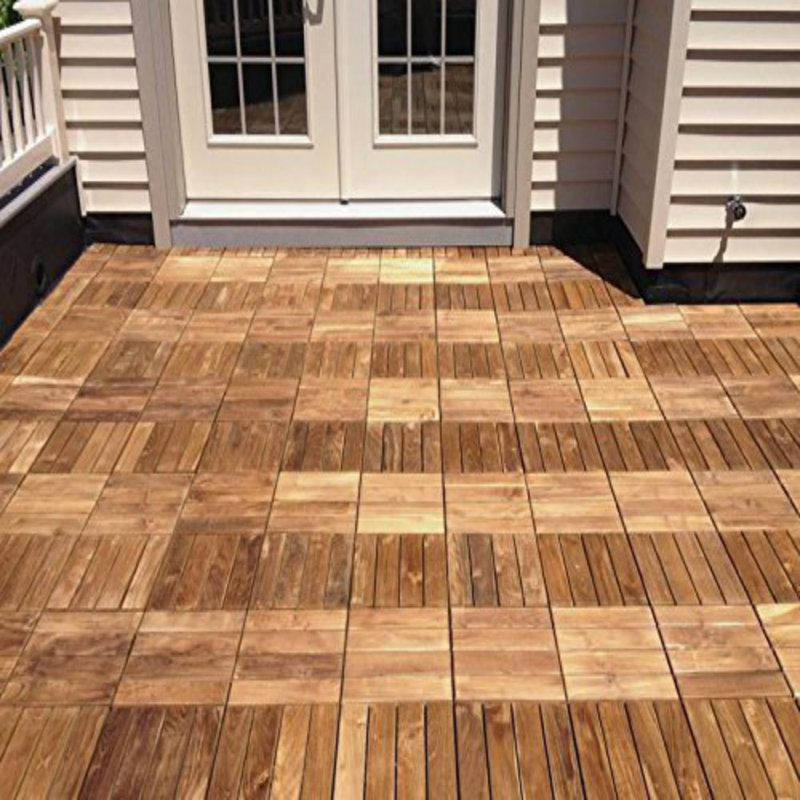 Halterman 30cm W x 30cm L x 8cm Laminate Flooring