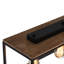 Lustre rectangulaire 5 lumières Deith