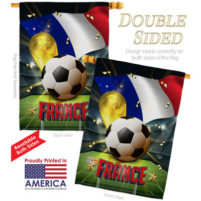 Jean-Philippe Double Sided Polyester Garden Flag