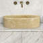 Lavabo vasque, lavabo ovale pour salle de bain-126237181