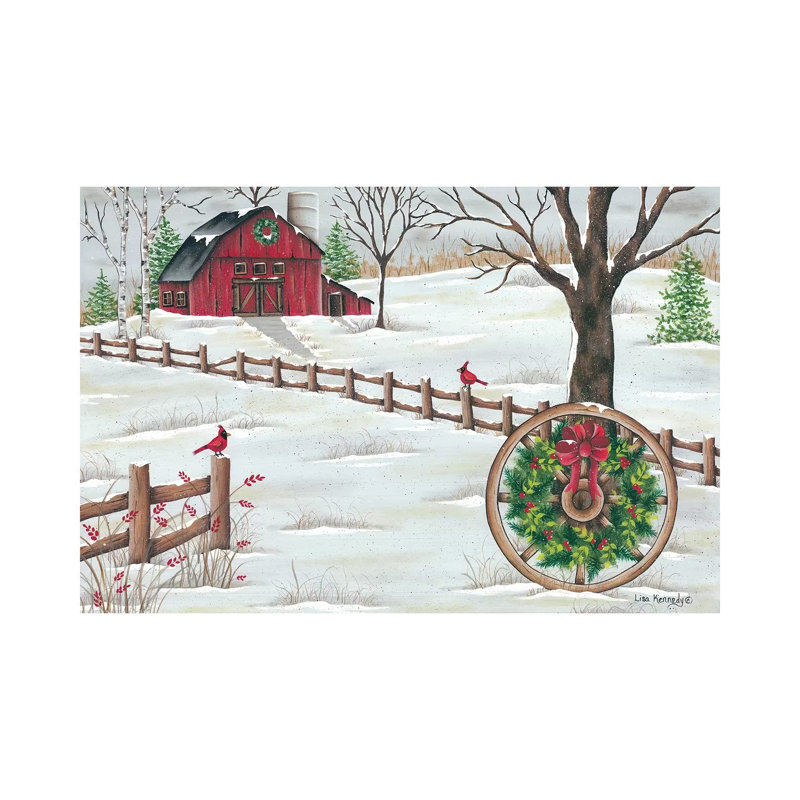 Wagon Wheel by Lisa Kennedy - Wrapped Canvas Gallery-Wrapped Canvas Giclée, 101.6 cm H x 66.04 cm W x 1.91 cm D