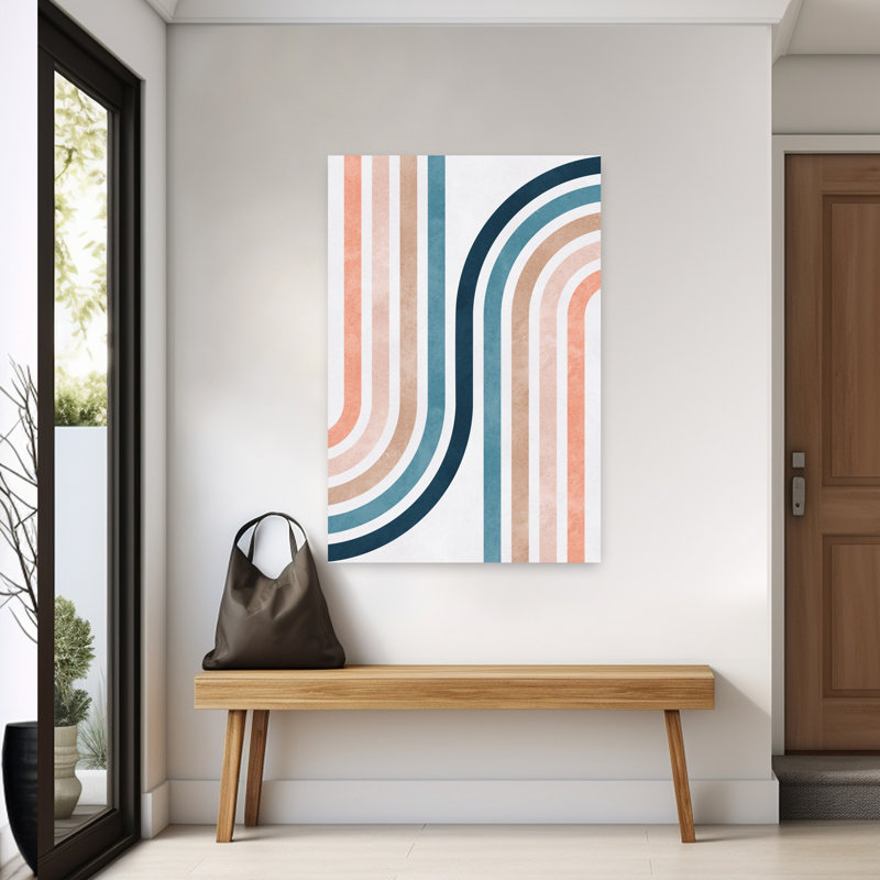 Art contemporain contemporain abstrait expressionniste, H 60 po x l 40 po